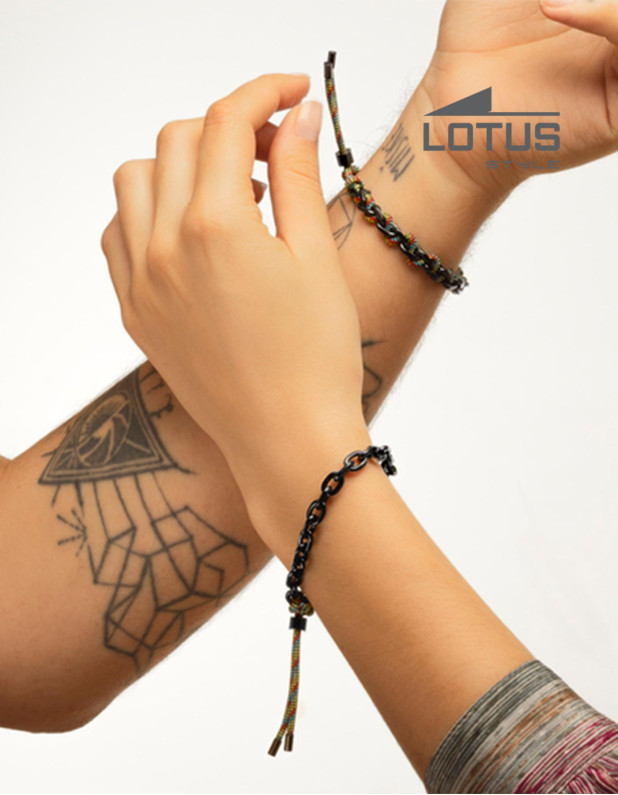 LOTUS STYLE UNISEX'S STAINLESS STEEL BRACELET